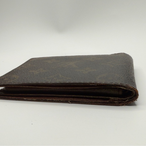 Louis Vuitton Vintage Slim Marco Bi-Fold Wallet | Brown Monogram | Mens | Used | - Picture 5 of 16